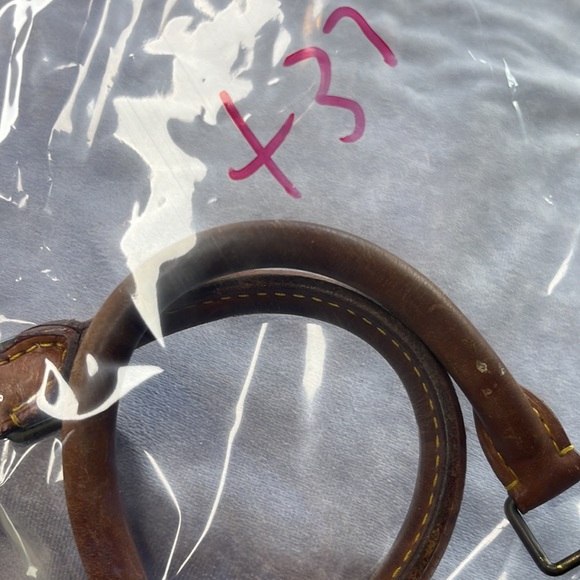 Louis Vuitton Vanchetta Leather Keepall Speedy Strap Replacement Set t37 - Picture 8 of 8